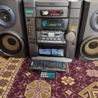 ضبط سه دیسک سونی|سیستم صوتی خانگی|بناب, |دیوار