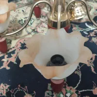 لوستر جفت استیل|لوستر و چراغ آویز|قم, شاه ابراهیم|دیوار