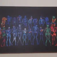 تابلو اسکلت