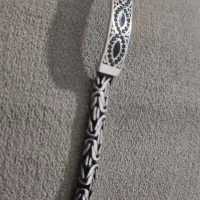 دستبند نقره نو مدل فرعونی مقطوع