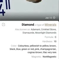 سنگ راف الماس طبیعی خام  تراش نخورده|جواهرات|همدان, |دیوار