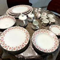 سرویس غذا خوری چینی ژاپنی چینی قدیمی|ظروف سرو و پذیرایی|تهران, تهرانپارس شرقی|دیوار