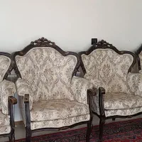 یک دست مبل سلطنتی هفت نفره|مبلمان خانگی و میز عسلی|نوشهر, |دیوار