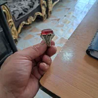 انگشتر‌سنگ‌معدنی‌باباقوری‌شرفالشمس‌عقیق|جواهرات|هرسین, |دیوار