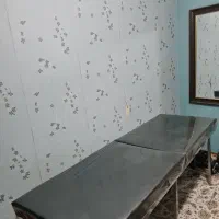 تخت مژه تاشو و صندلی اپن روکش چرم|آرایشگاه و سالنهای زیبایی|شیراز, قدوسی غربی|دیوار