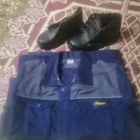 پوتین ایمنی و لباس کار