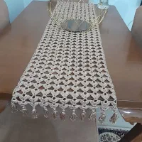 رومیزی،رانر مکرومه (ورق بزنید)