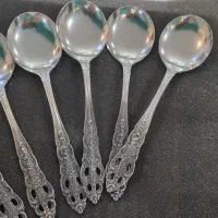 سرویس قاشق چنگال قدیمی stainless steel German|ظروف سرو و پذیرایی|مشهد, حسابی جنوبی (شهرک غرب)|دیوار