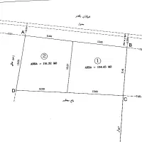 فروش دو قطعه زمین تجاری مسکونی در شهر زرین رود