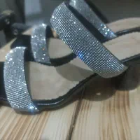 صندل مشکی سایز ۳۸|کیف، کفش، کمربند|اهواز, پردیس|دیوار