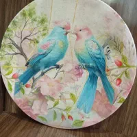 بشقاب سفال|صنایع دستی و سایر لوازم تزئینی|آباده, |دیوار