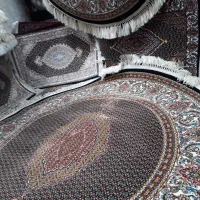 فرش ماهی دایره۷۰۰شانه مارک اخوان۱۵۰×۱/۵۰سایز|فرش|تبریز, |دیوار