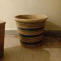 ۲عدد گلدان سفالی بزرگ