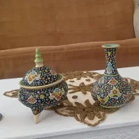 ظروف سفال میناکاری