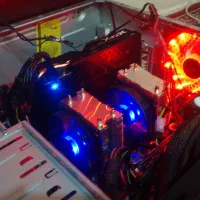 کیس 40 هسته‌ای سه بعدی سازی با رم 64 گیگ|رایانه رومیزی|تهران, شهرک غزالی|دیوار