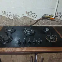 اجاق‌گاز صفحه ای بدون کابینت سالم نشکن