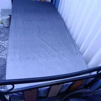 تخت یکنفره فرفوژه محکم و ضخیم