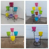 استند گل فلزی