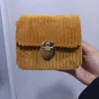 کیف مینی بگ کبریتی خردلی|کیف، کفش، کمربند|یاسوج, |دیوار