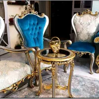 مبل سلطنتی کلاسیک استیل|مبلمان خانگی و میز عسلی|شیراز, شهرک گلدشت حافظ|دیوار