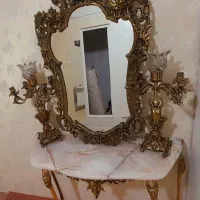 آینه شمعدان عتیقه