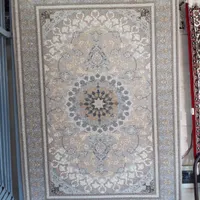 فرش ماشینی طرح نائین اصفهان دستباف گونه ۱۲/۹/۶متری|فرش|اصفهان, نصرآباد|دیوار