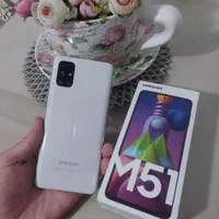 سامسونگ Galaxy M51 با حافظهٔ ۱۲۸ گیگ سفید رام۸