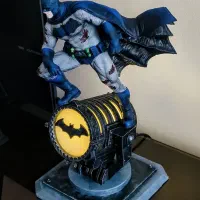 فیگور بتمن - چراغ دکور تزیینی بتمن - مجسمه بتمن