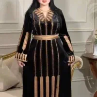 ماکسی مخمل وارداتی بیرونی ومجلسی