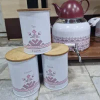 ست کتری و قوری و بانکه آشپزخانه