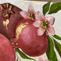 تابلو زیبای انار(نماد ثروت،عشق و چشم زخم )|تابلو، نقاشی، عکس|تهران, محمودیه|دیوار