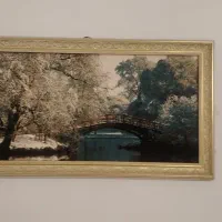 تابلو فرش بسیار زیبا تمیز و سالم