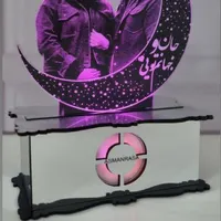 آباژور حک چهره|چراغ خواب و آباژور|آمل, |دیوار