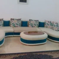 مبل ۸ نفره یو شکل زیبا