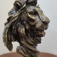 مجسمه شیر برنز