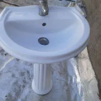 روشویی سالم باشیر وکاسه صحیح وسالم درحد نو