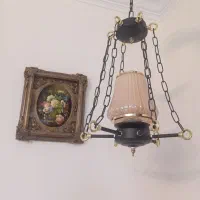 لوستر تکشاخه لنتری نو|لوستر و چراغ آویز|تهران, تهران‌نو|دیوار