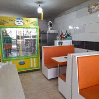 میز صندلی چرم