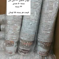 یک بار مصرف لیوان سطل پرس دیس یکبار مصرف و کاغذی|ظروف نگهدارنده، پلاستیکی، یک‌بارمصرف|اهواز, فرهنگ شهر|دیوار