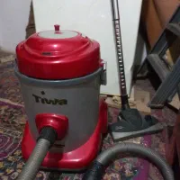 جارو برقی سطلی تیوا  درحدنو سالم  مکش خیلی بالا