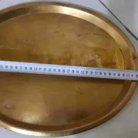 سینی برنجی روسی قدیمی|کلکسیون اشیاء عتیقه|کرج, کوی امامیه|دیوار