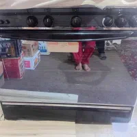 گاز 5 شعله طرح شیشه ای
