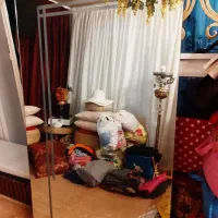 ایینه قدی چراغ دار