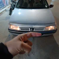 پژو۴۰۵ نقره ای مدل ۹۸ دوگانه کارخانه کارمندی