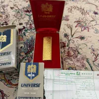 فندک CROWN روکش طلا
