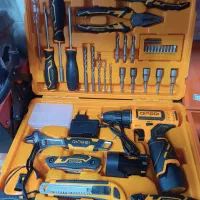 دریل شارژی DINGQI دینگی ۳۶تیکه اصلی