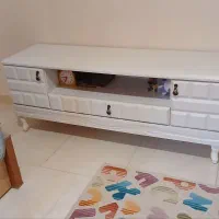 میز تلویزیون سفید pvc|میز تلویزیون|کرج, دانشگاه پیام نور|دیوار