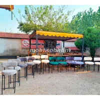 صندلی فلزی تدی مستقیم از تولیدی|میز و صندلی غذاخوری|رشت, جانبازان|دیوار