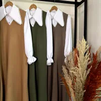 عبا ، پیراهن ، مانتو ، جلیقه دامن شومیز  وست شلوار|لباس|قائن, |دیوار