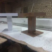 میز تلفن و گل گیاه|میز تلفن|اصفهان, باغ زیار|دیوار